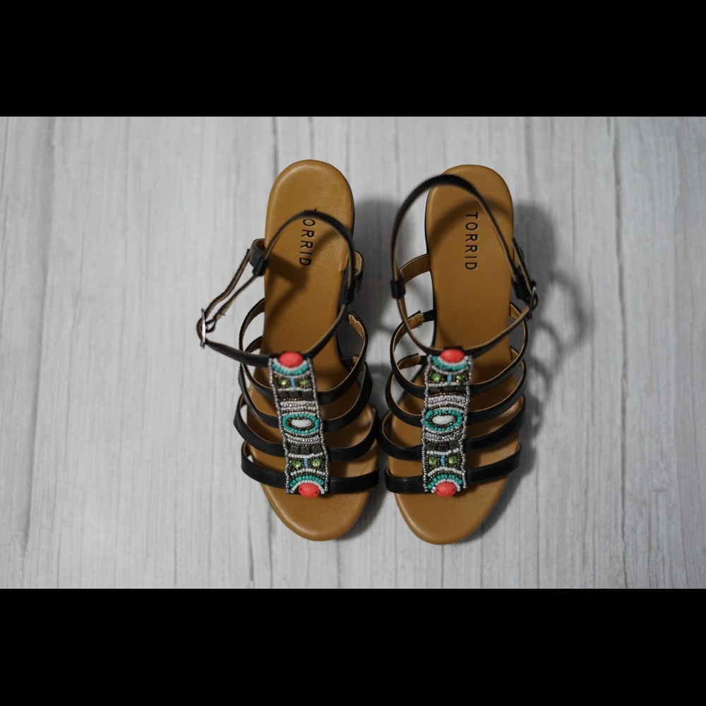 Torrid wedges. Size 9. Never worn.